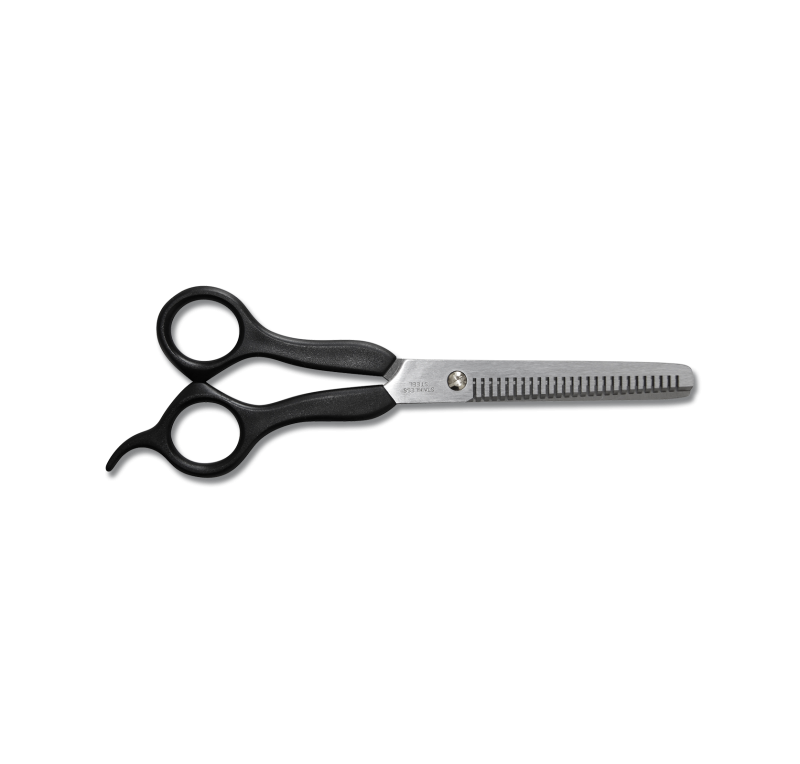 Tijera dentada para entresacar crines