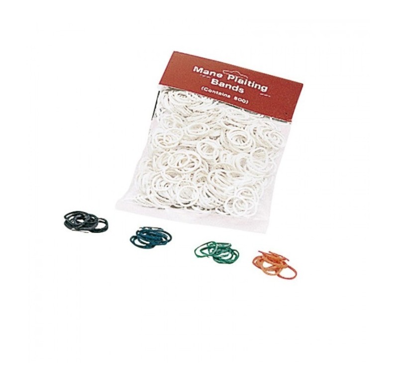 Gomas para trenzado de crines