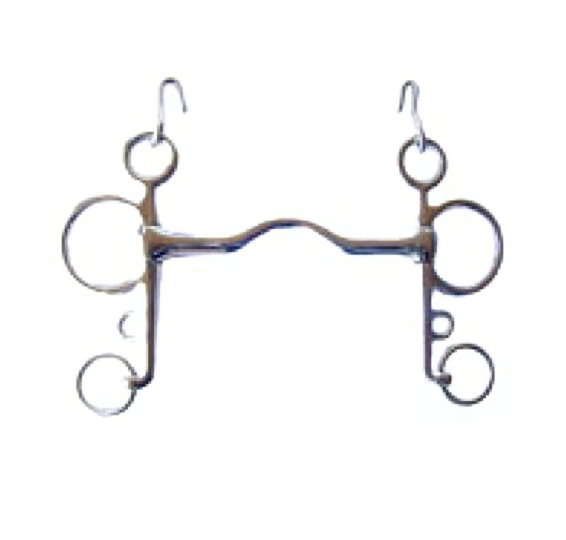 Bocado inglés pelham | Embocadura suave