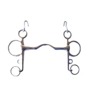 Bocado inglés pelham | Embocadura suave