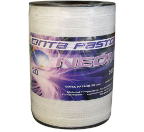 Cinta Conductora Neon Para Pastor Eléctrico 20 mm / 200 m