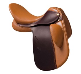 Silla de montar de doma con asiento profundo Zaldi Royal TM-SYSTEM