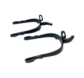 Espuela vaquera pavonada gallo vuelto de contacto