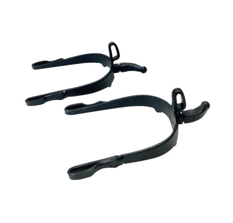 Espuela vaquera pavonada gallo vuelto de contacto