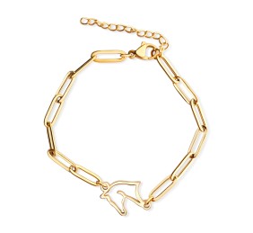 Pulsera Buddy cadena dorada