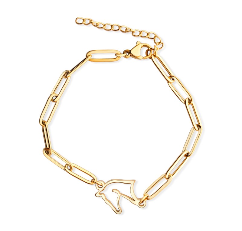 Pulsera Buddy cadena dorada