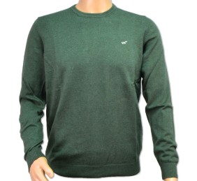 Jersey de punto cuello redondo Teckel | Verde (Color 30)