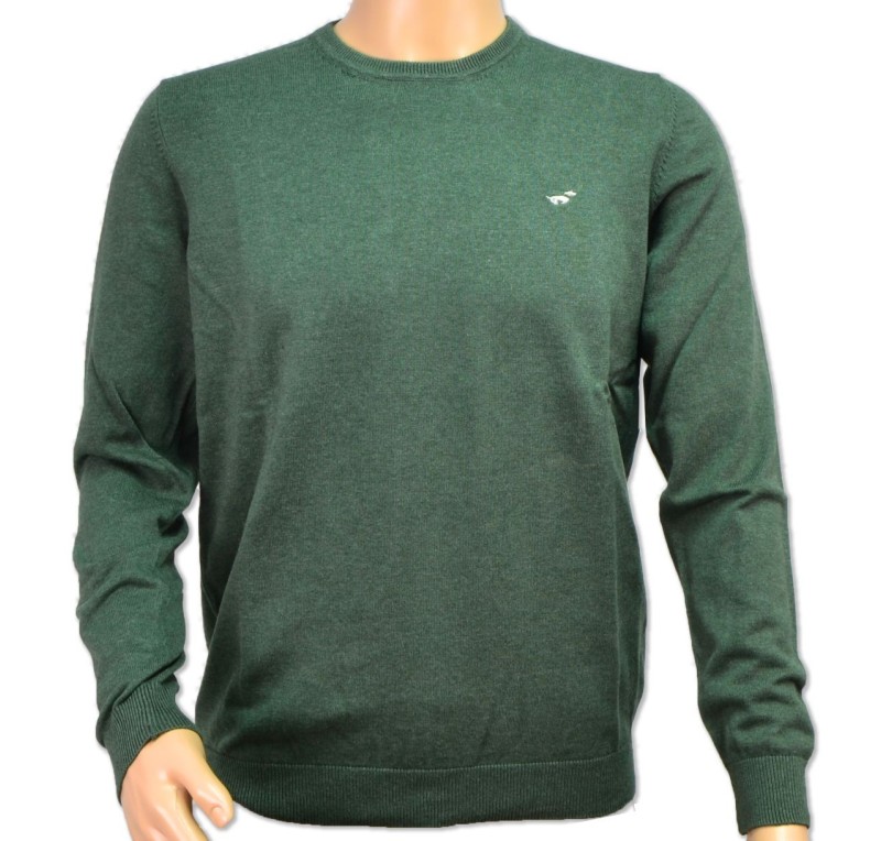 Jersey de punto cuello redondo Teckel | Verde (Color 30)