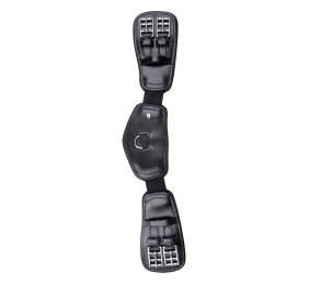 Cincha corta tipo luna, forrada con pelo