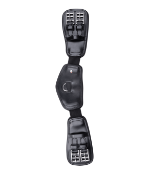 Cincha corta tipo luna, forrada con pelo