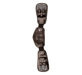 Cincha corta tipo luna, forrada con pelo