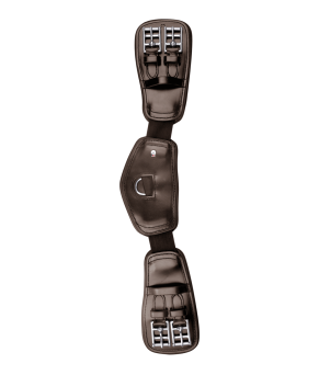 Cincha corta tipo luna, forrada con pelo