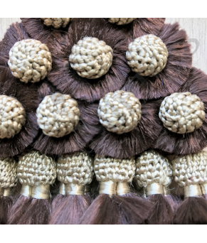 Mosquero De Seda Artesano Premium | Beig/Camel