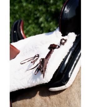 Silla de montar amazonas 'Los Nietos' | Modelo Centenaria | Chocolate