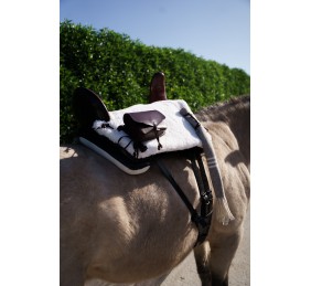 Silla de montar amazonas 'Los Nietos' | Modelo 'Centenaria' | Moteada Avellana