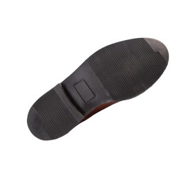 Botín 1FFC serraje con cremallera | Castaña