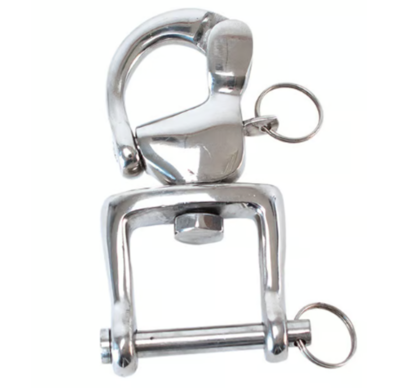 Mosquetón para enganche de seguridad