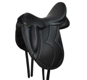 Silla inglesa de doma 'SOTO' 'Los Nietos Dressage' | Negra