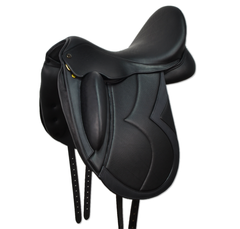 Silla inglesa de doma 'SOTO' 'Los Nietos Dressage' | Negra