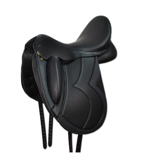 Silla inglesa de doma 'SOTO' 'Los Nietos Dressage' | Negra