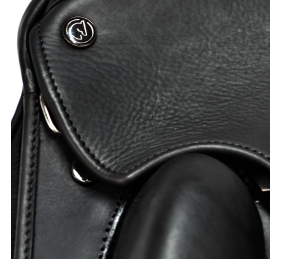 Silla inglesa de doma 'SOTO' 'Los Nietos Dressage' | Negra