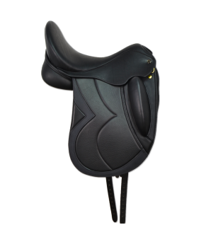 Silla inglesa de doma 'SOTO' 'Los Nietos Dressage' | Negra