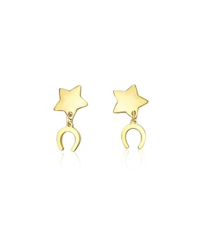 Pendientes Maddie | Dorado