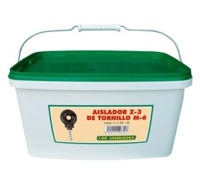 Aislador Z-3 métrica 6 | 100 unidades