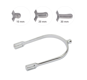 Espuelas unisex con correas de perlón