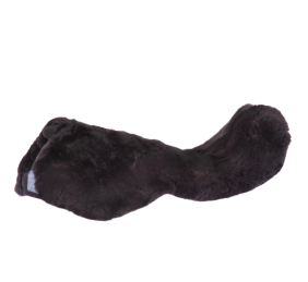 Funda para asiento de silla inglesa BR en piel de oveja