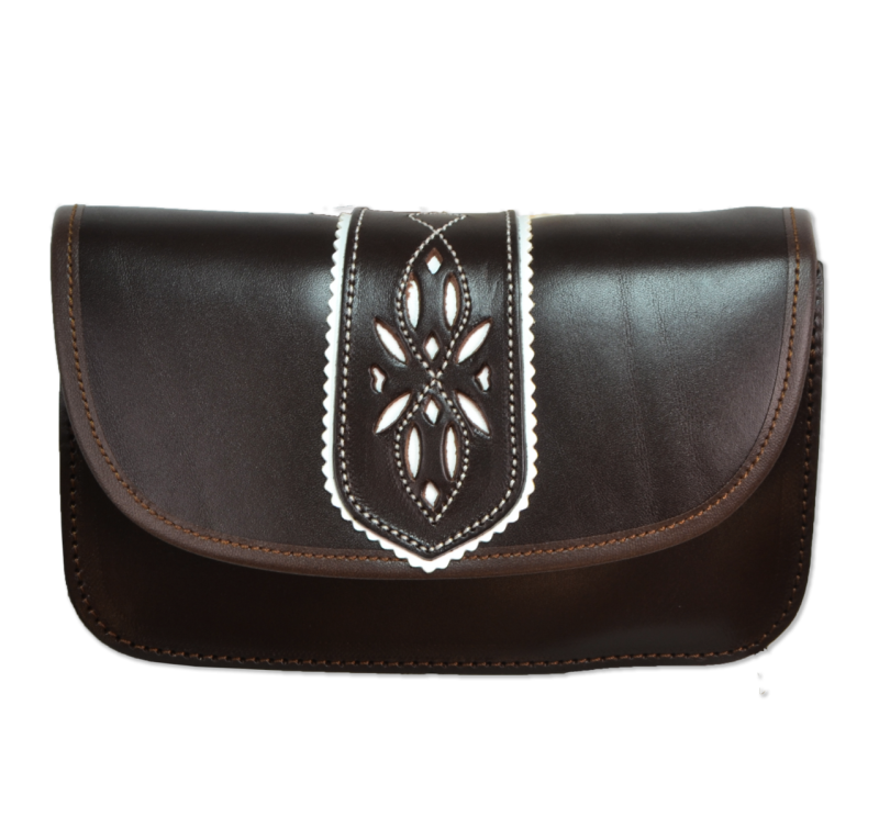 Bolsito-riñonera M-181 G Tira picada | Tabaco