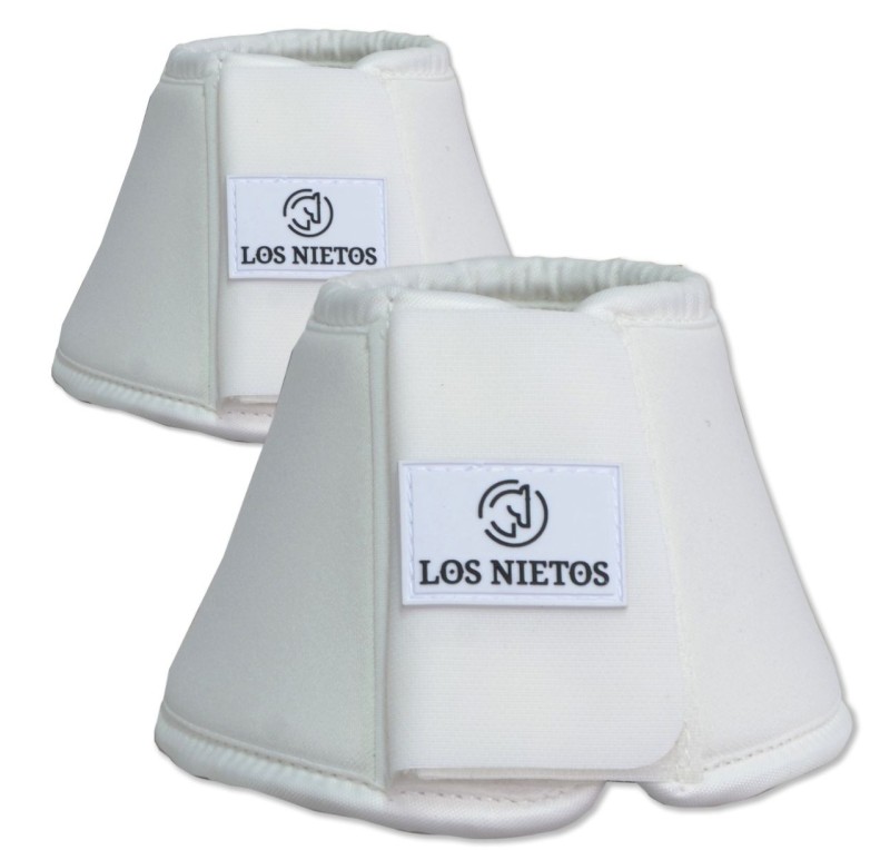 Campanas Softopren Los Nietos Dressage para caballo, set de un par
