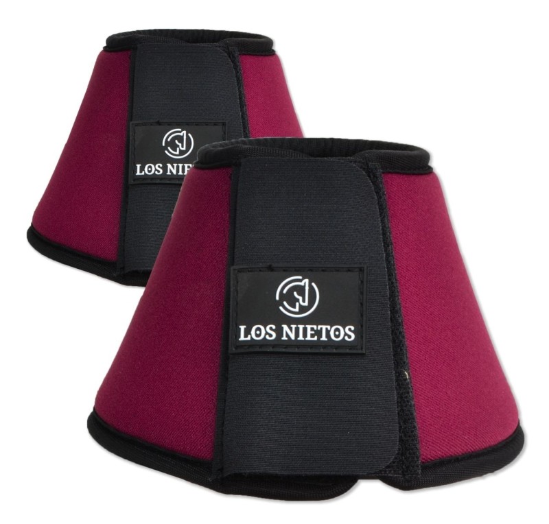 Campanas Softopren Los Nietos Dressage para caballo, set de un par