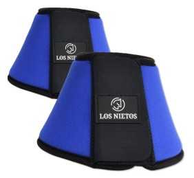 Campanas Softopren Los Nietos Dressage para caballo, set de un par