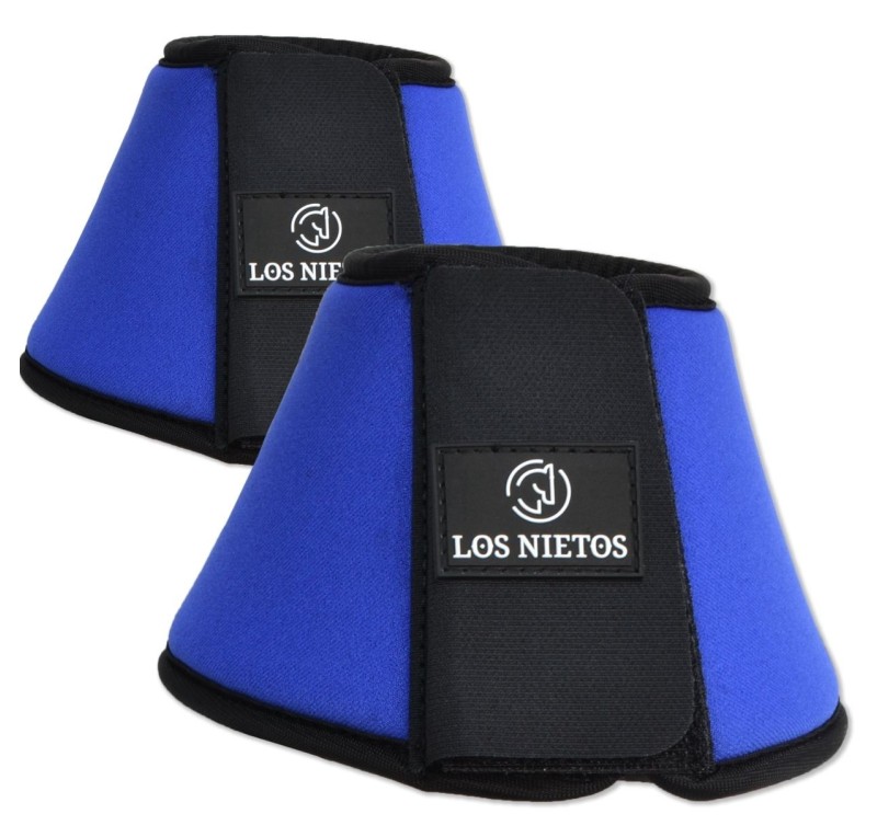 Campanas Softopren Los Nietos Dressage para caballo, set de un par