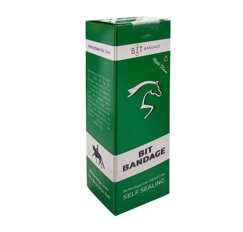 Vendaje de látex para bocados sabor manzana