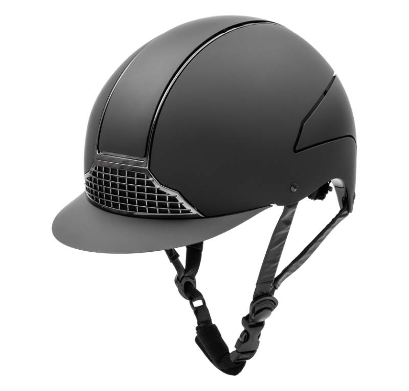 Casco de equitación H24 cromo