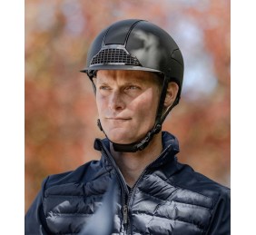 Casco de equitación H24 cromo