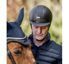Casco de equitación H24 cromo