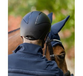 Casco de equitación H24 cromo