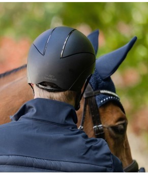 Casco de equitación H24 cromo