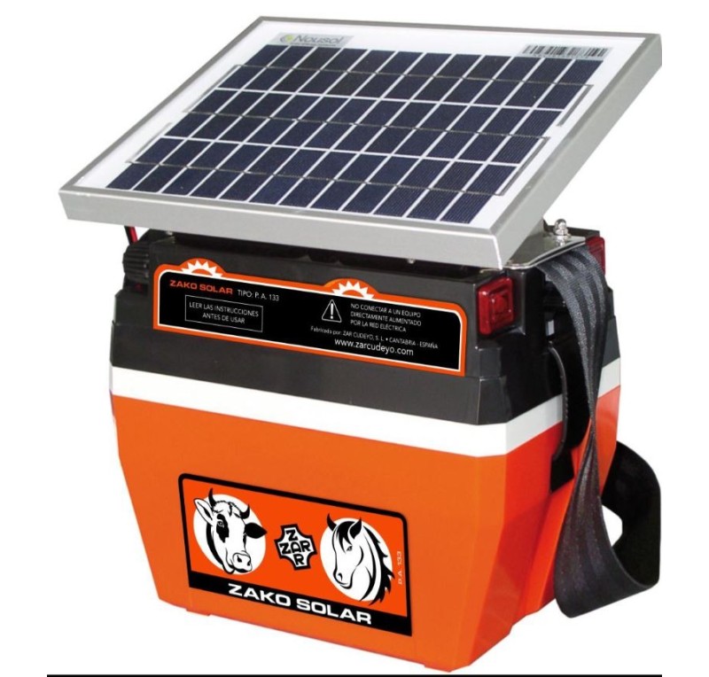 Pastor solar Zako recargable | PA133