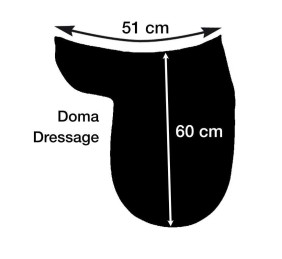 Sudadero de doma 'Marjoman' aeropad con memoryfoam