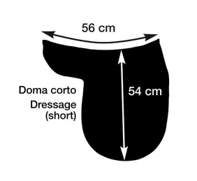 Sudadero de doma 'Marjoman' aeropad con memoryfoam