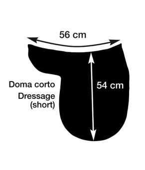 Sudadero de doma 'Marjoman' aeropad con memoryfoam