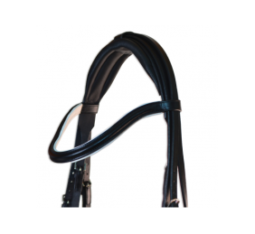 Cabezada inglesa doma 'Los Nietos Dressage' con doble rienda | Varios colores