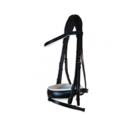 Cabezada inglesa doma 'Los Nietos Dressage' con doble rienda | Varios colores