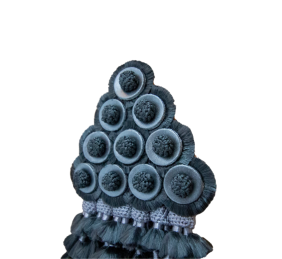 Mosquero artesano de seda premium | Acero