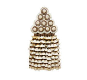 Mosquero artesano de seda premium | Beige - Marrón