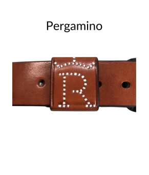 Cinturón de cuero 'Los Nietos' | Piña Blanca | Varios colores